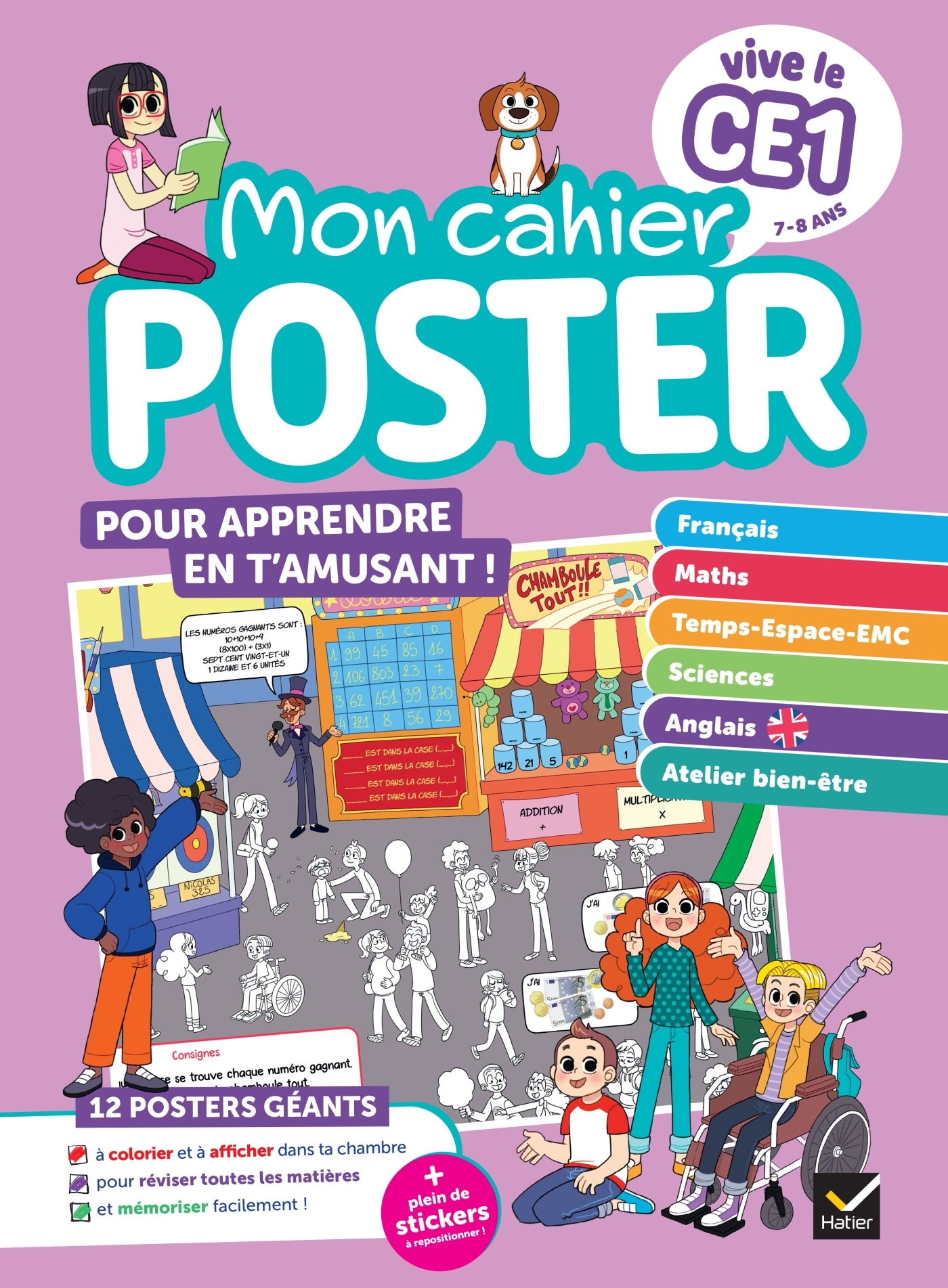 Image de  Vive le CE1 - mon cahier poster 
