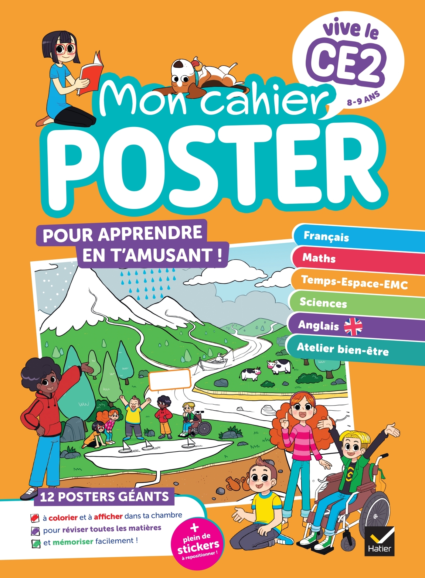 Image de  Vive le CE2 - mon cahier poster 