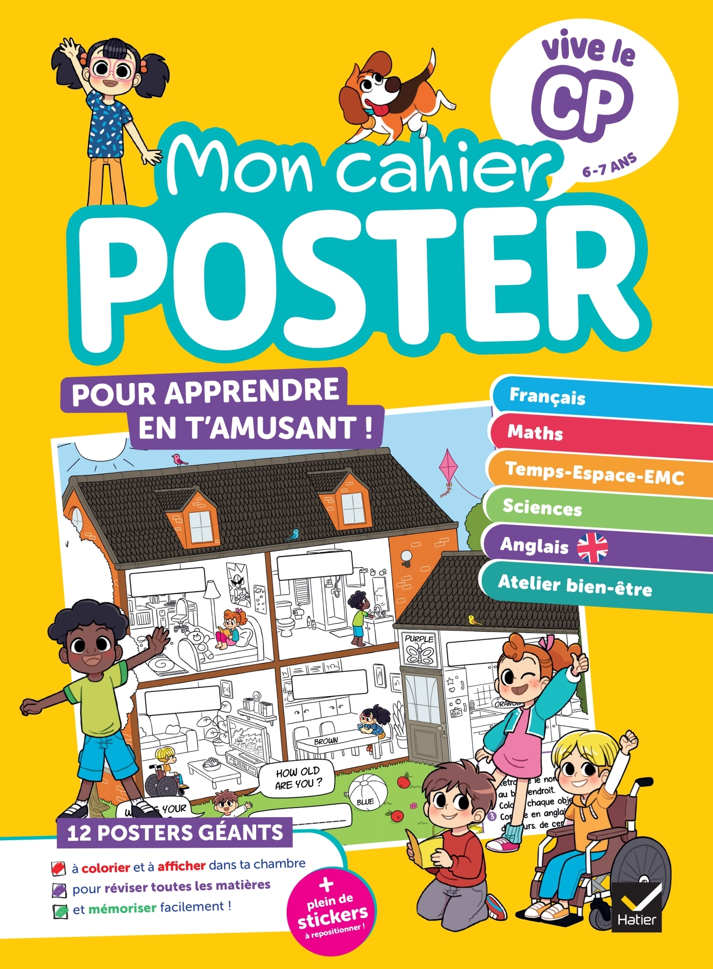 Image de  Vive le CP - mon cahier poster 