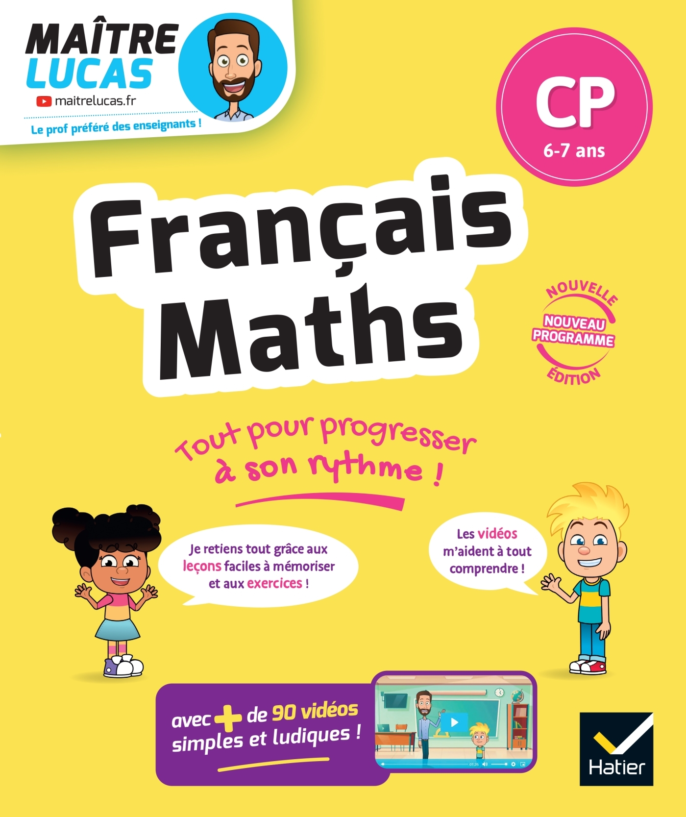 Image de  Français et maths CP - nouveau programme - cahier de soutien avec... 