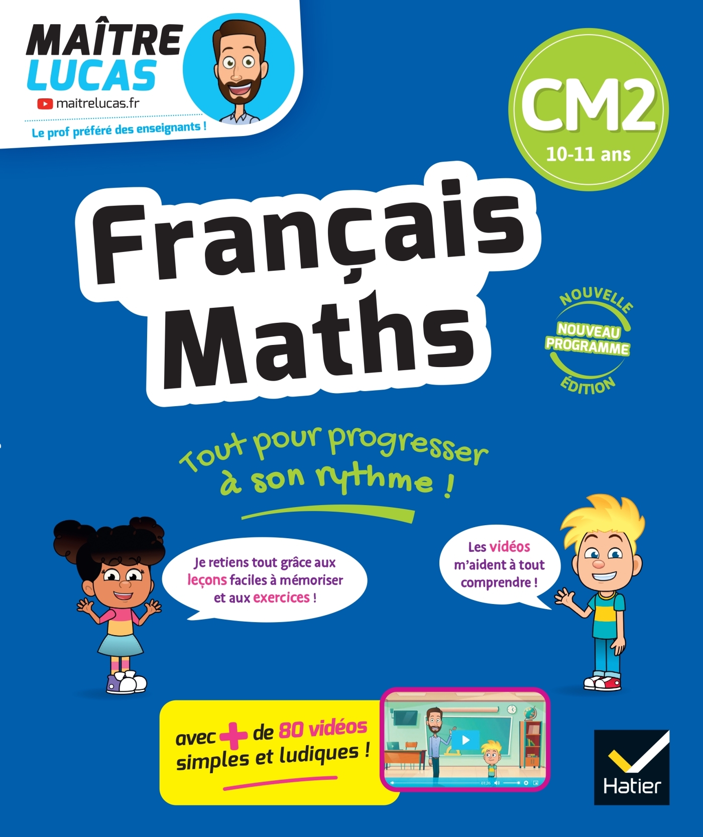 Image de  Français et maths CM2  - nouveau programme - cahier de soutien... 