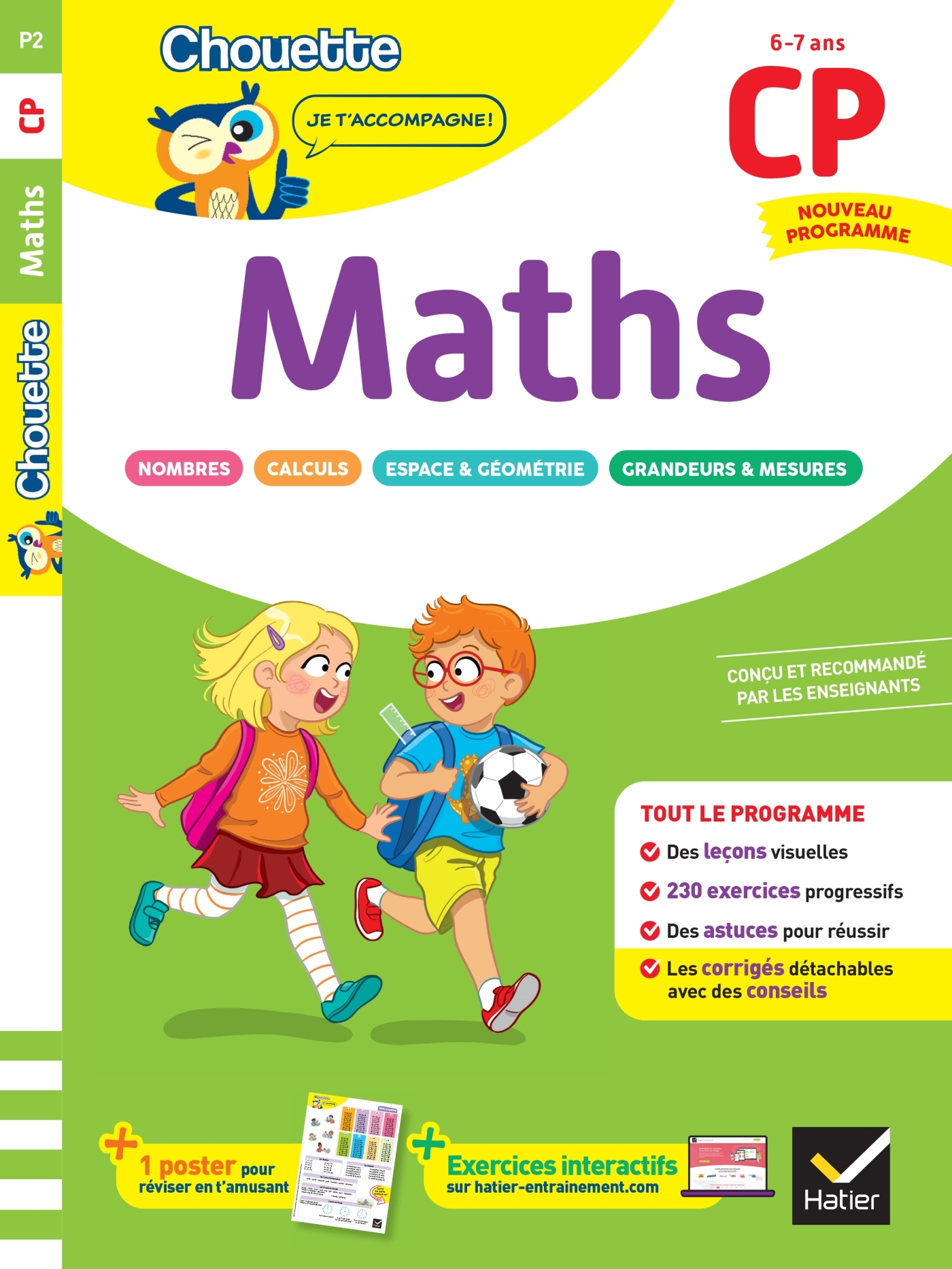 Image de  Maths CP - cahier de soutien nouveau programme 