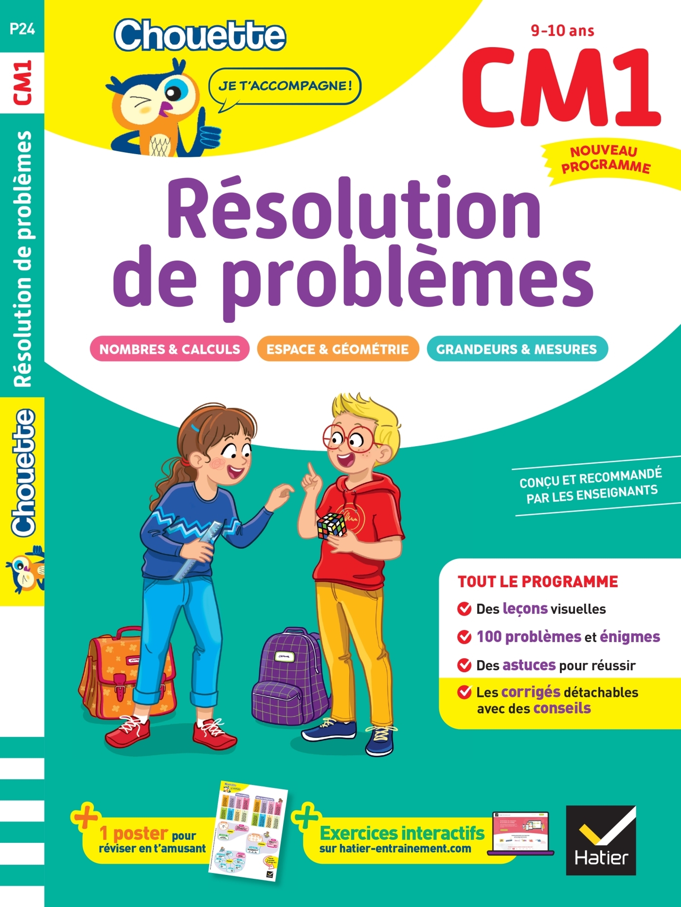 Image de  Résolution de problèmes CM1 - cahier de soutien nouveau programme 