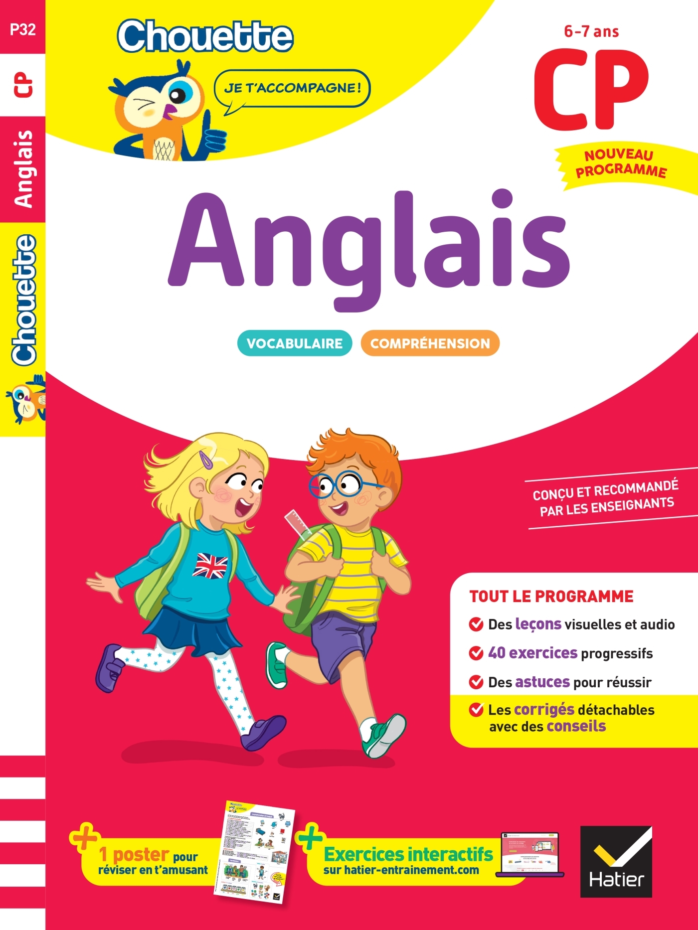 Image de  Anglais CP - cahier de soutien nouveau programme 