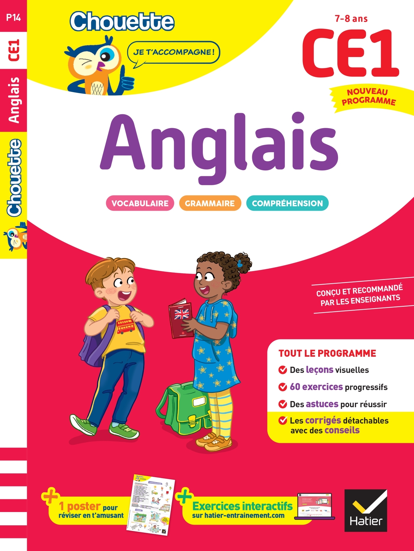 Image de  Anglais CE1 - cahier de soutien nouveau programme 