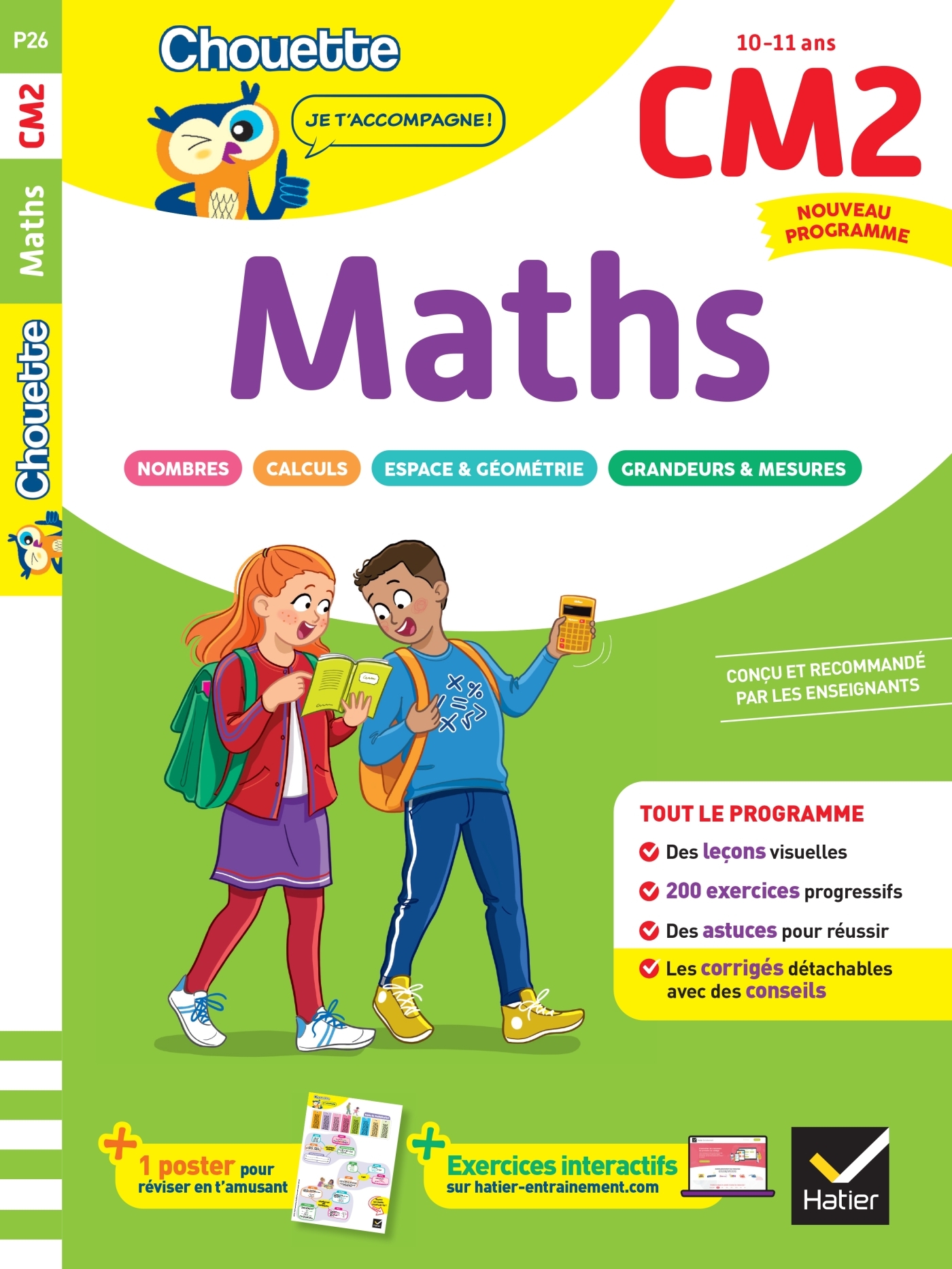 Image de  Maths CM2 - cahier de soutien nouveau programme 