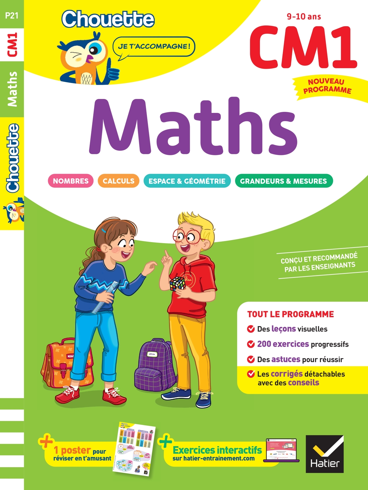 Image de  Maths CM1 - cahier de soutien nouveau programme 