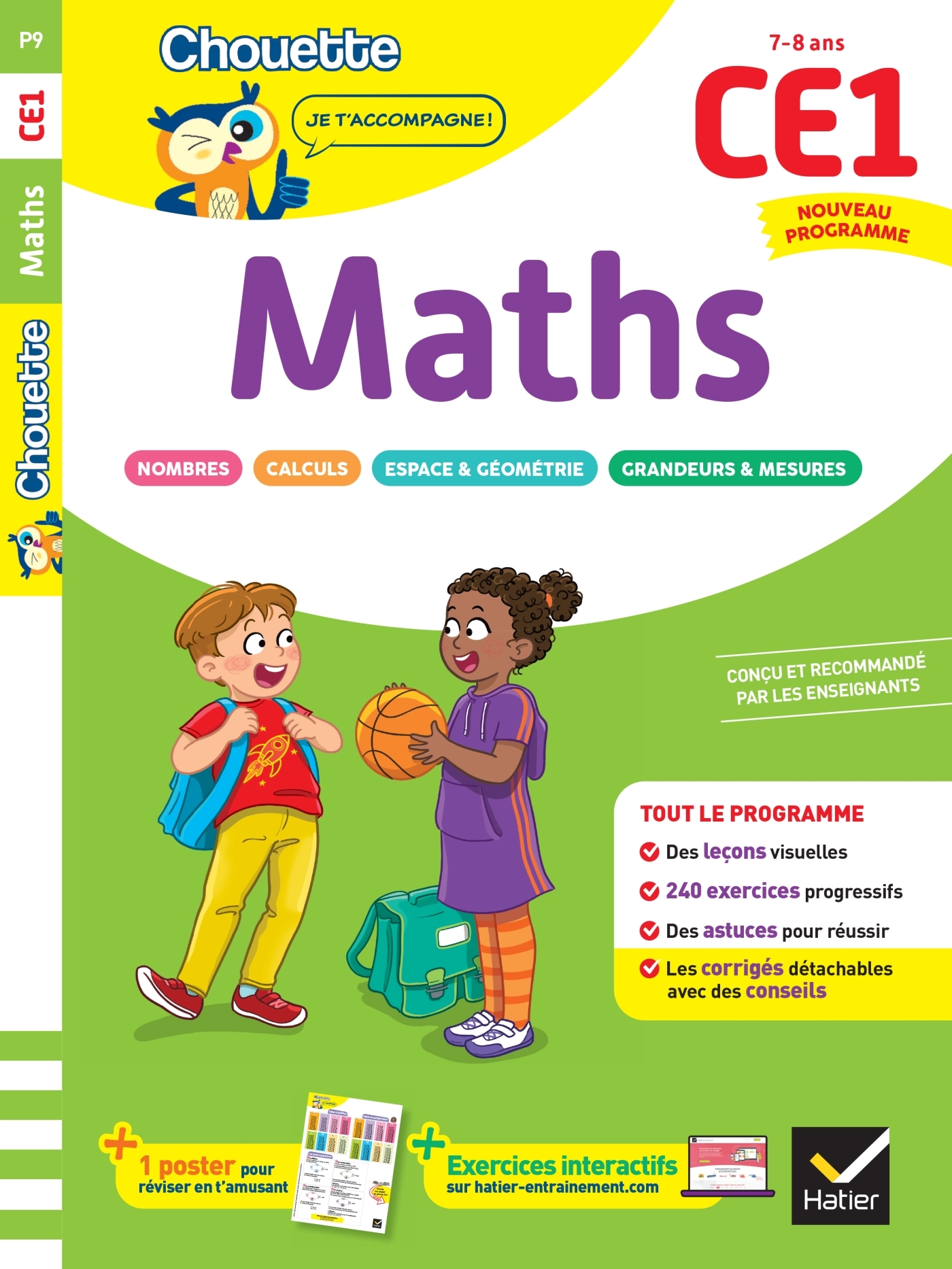 Image de  Maths CE1 - cahier de soutien nouveau programme 