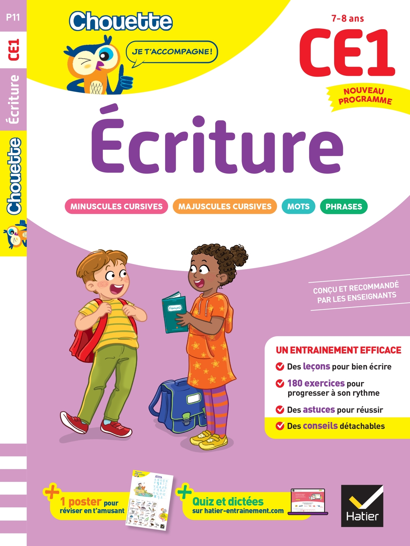 Image de  Ecriture CE1 - cahier de soutien nouveau programme 