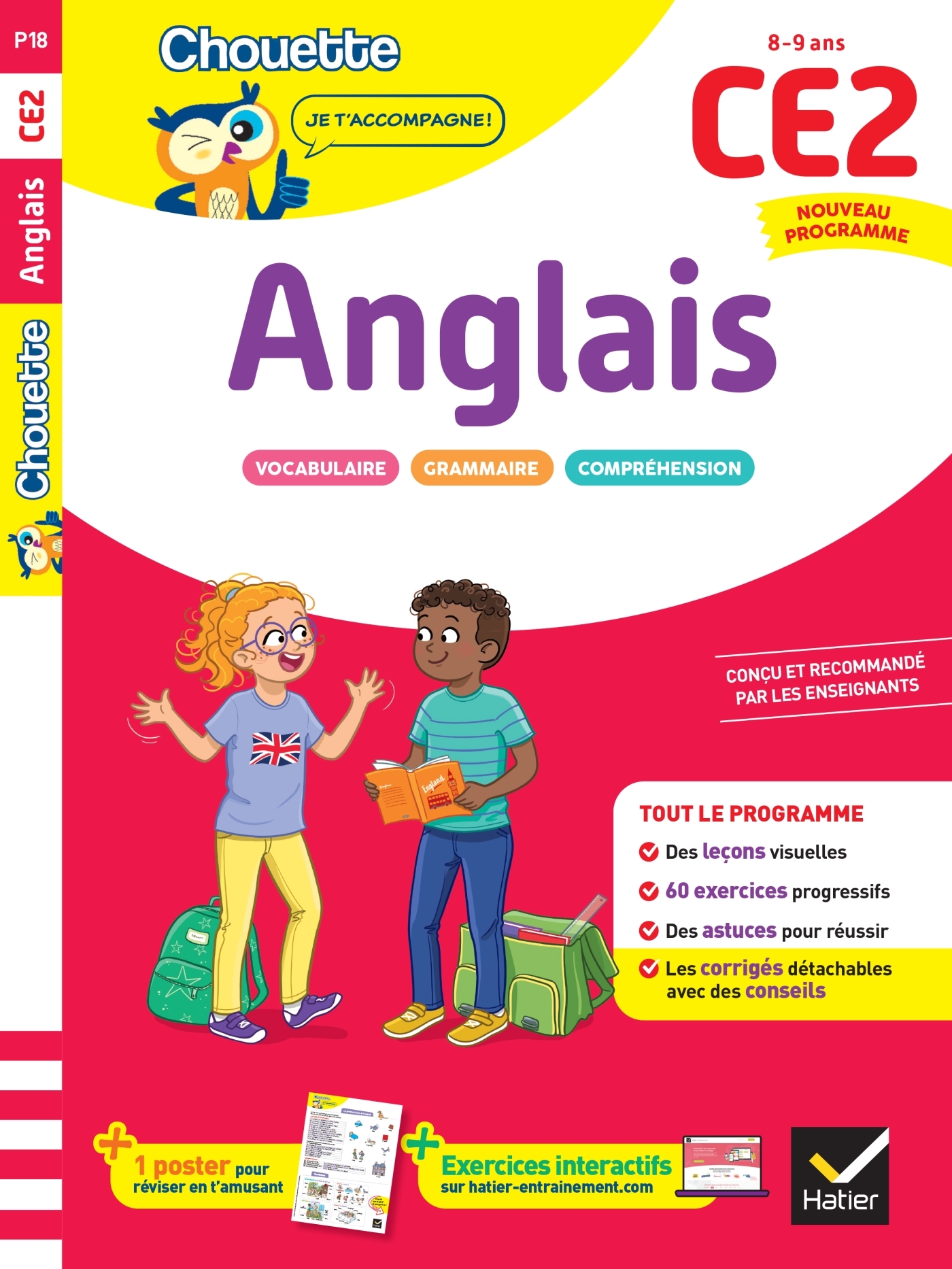 Image de  Anglais CE2  - cahier de soutien nouveau programme 