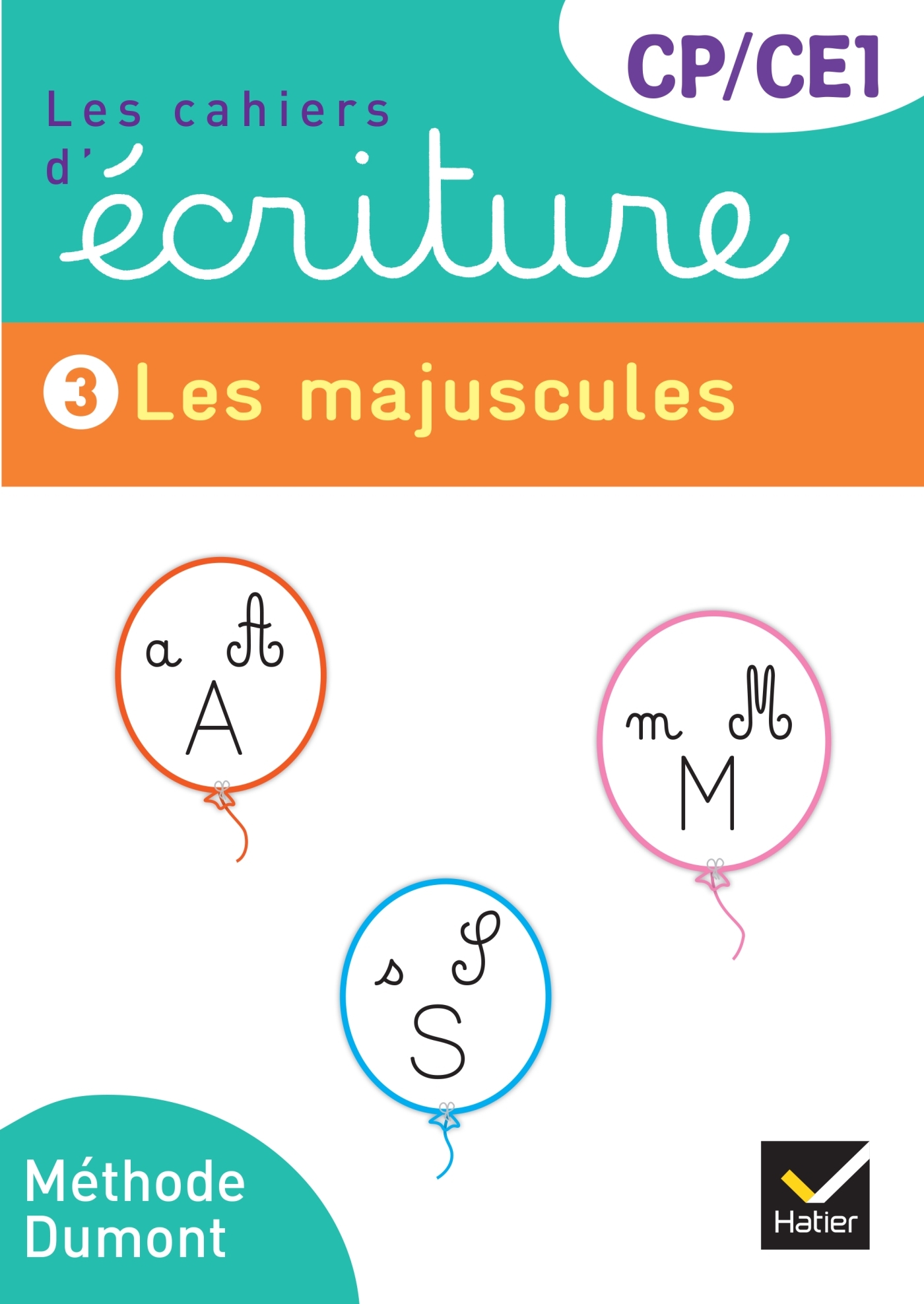 Image de  Les cahiers d'écriture CP-CE1 - éd. 2025 - cahier n° 3 les majuscules 