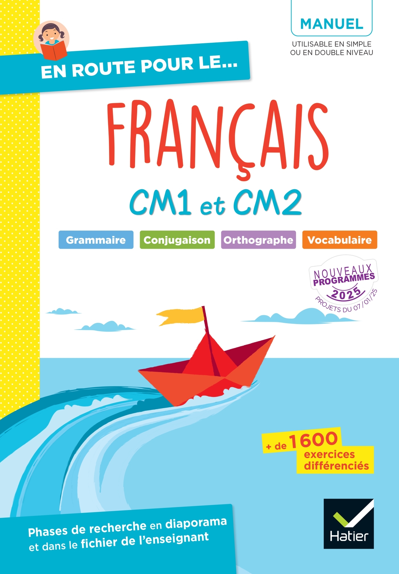 Image de  En route pour le français - CM1 CM2 - ed. 2025 - manuel élève 