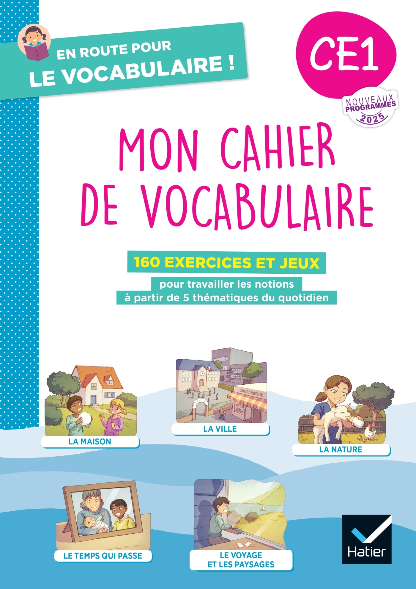 Image de  En route pour le vocabulaire ! CE1 - ed. 2025 - cahier élève 