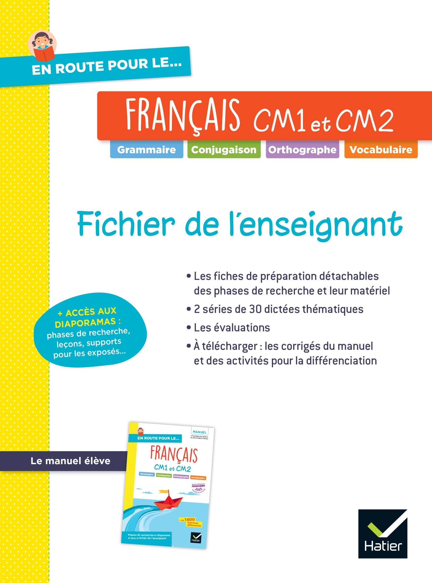 Image de  En route pour le français - CM1 CM2 - ed. 2025 - fichier de... 
