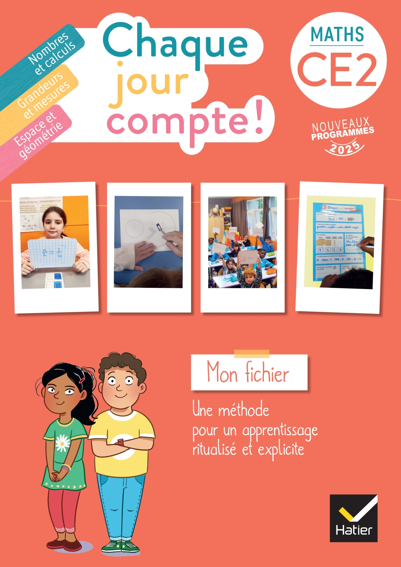 Image de  Chaque jour compte - maths CE2 - ed. 2025 - fichier élève 