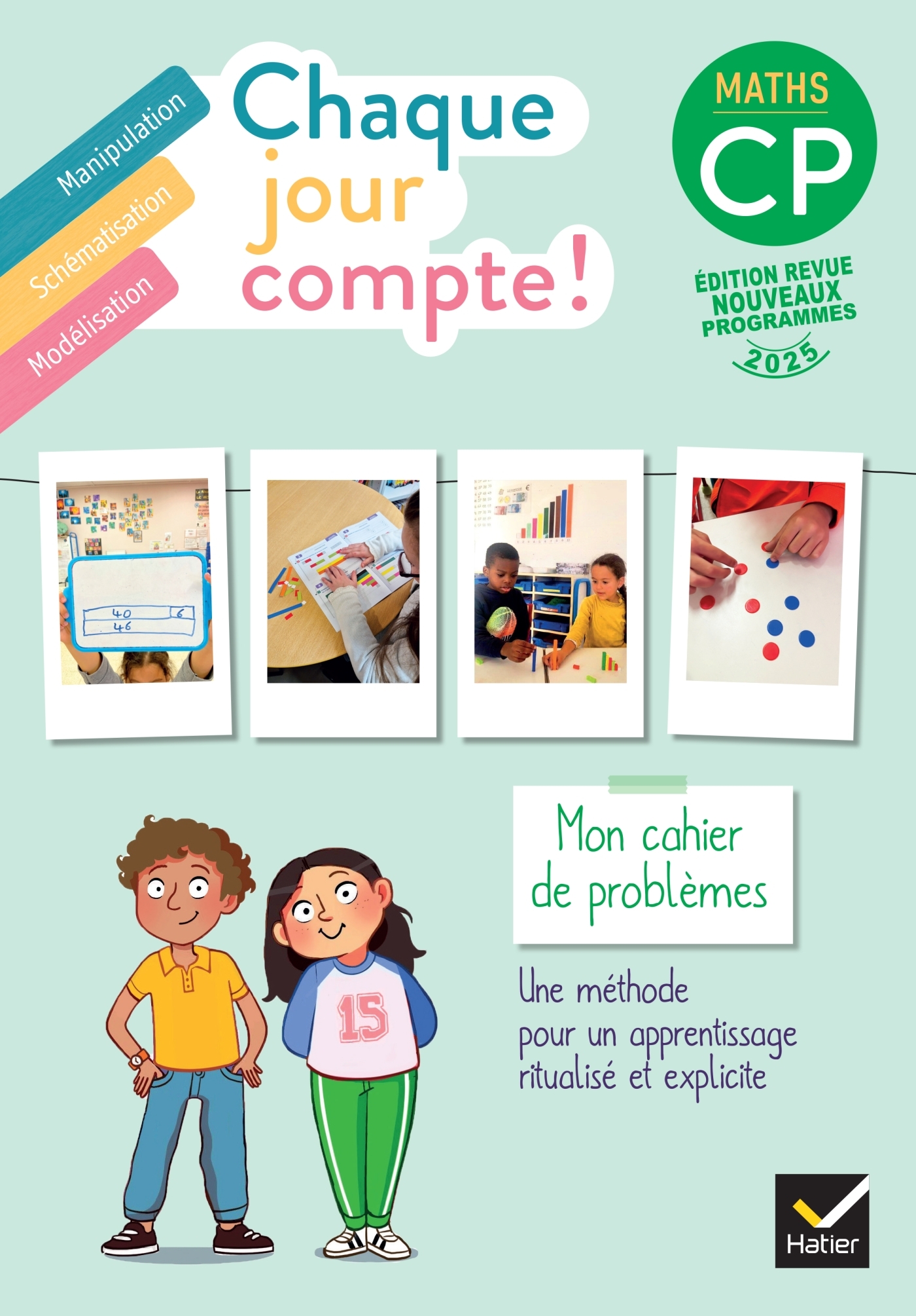 Image de  Chaque jour compte - maths CP - ed. 2025 - cahier de problèmes 