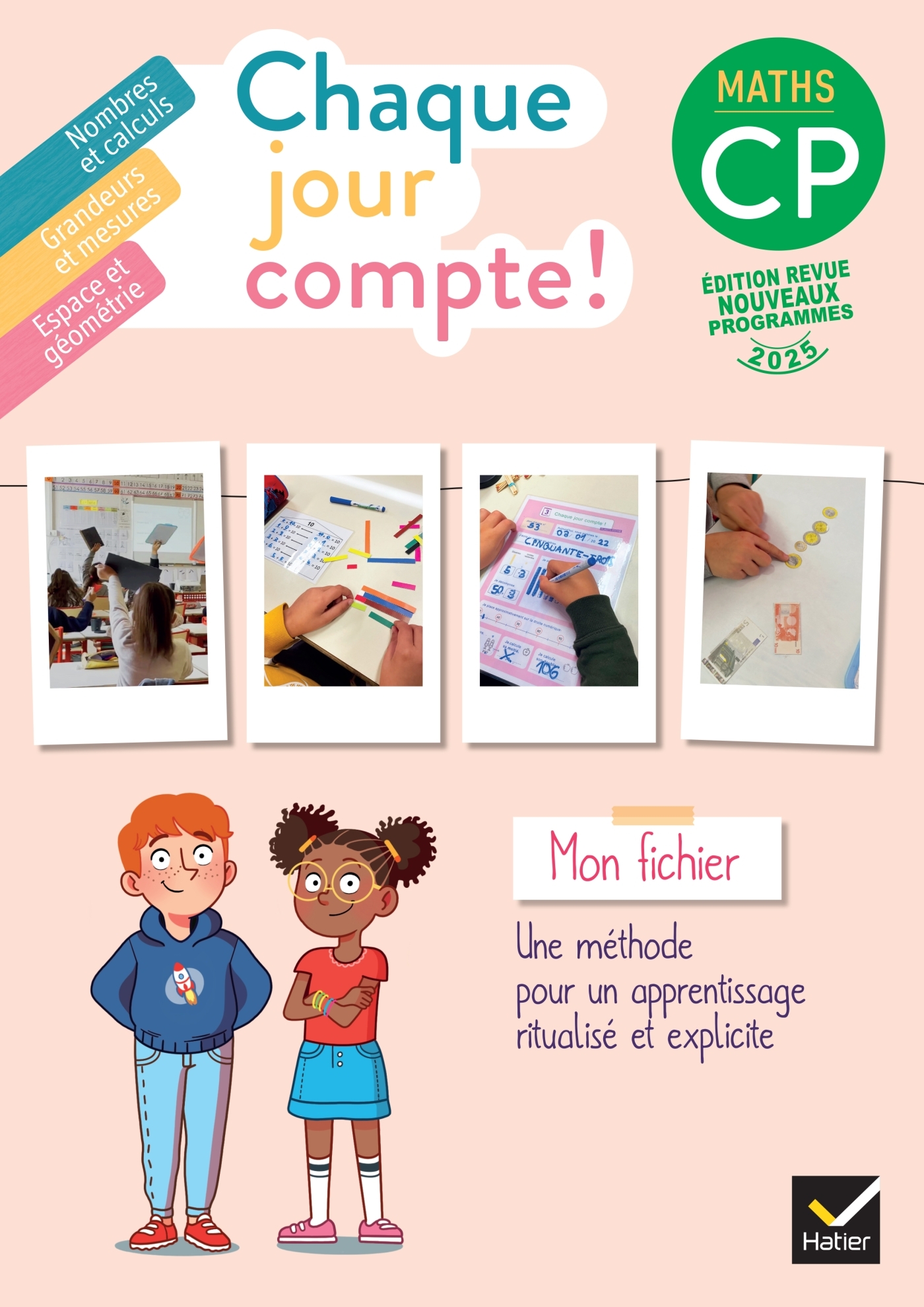 Image de  Chaque jour compte - maths CP - ed. 2025 - fichier élève 