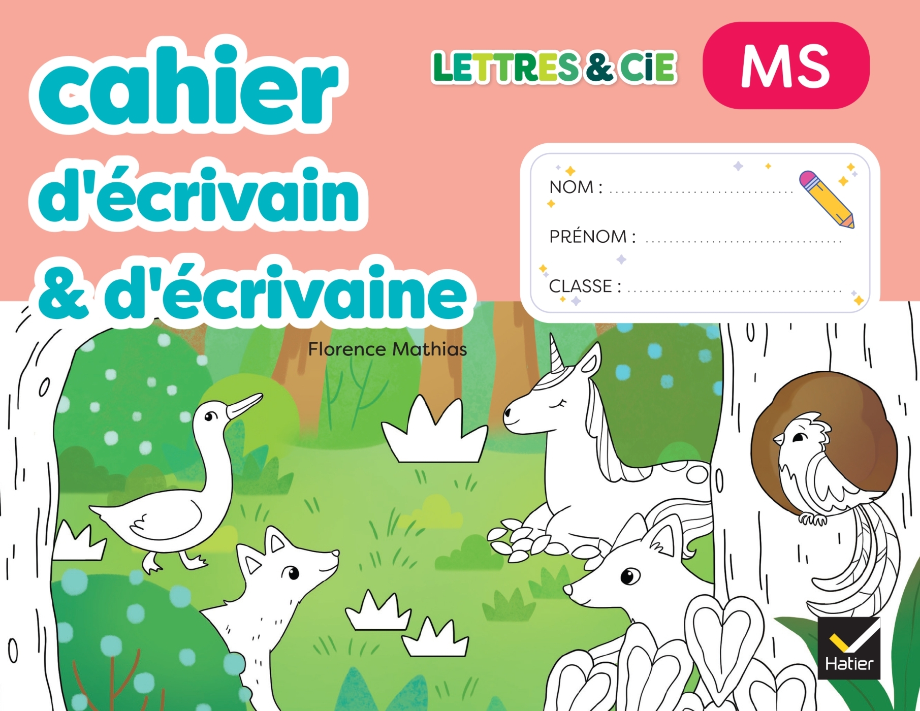 Image de  Lettres & cie - production d'écrit - ms - ed. 2025 - mon cahier... 