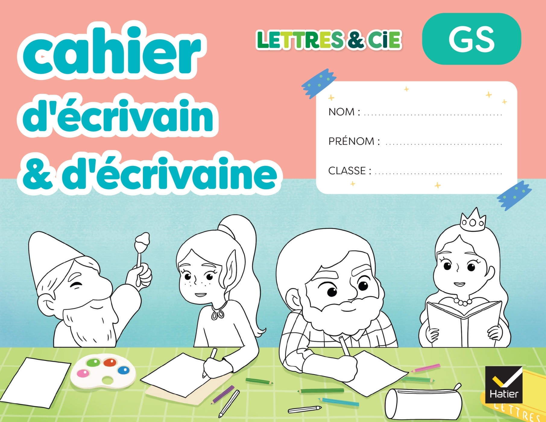 Image de  Lettres & cie - production d'écrit - GS - ed. 2025 - mon cahier... 