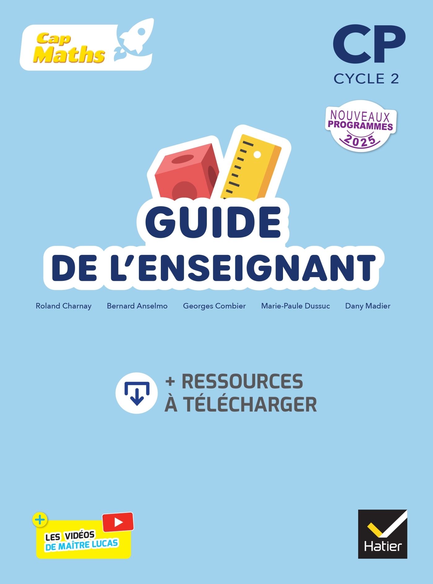 Image de  Cap maths CP - ed. 2025 - guide pédagogique 