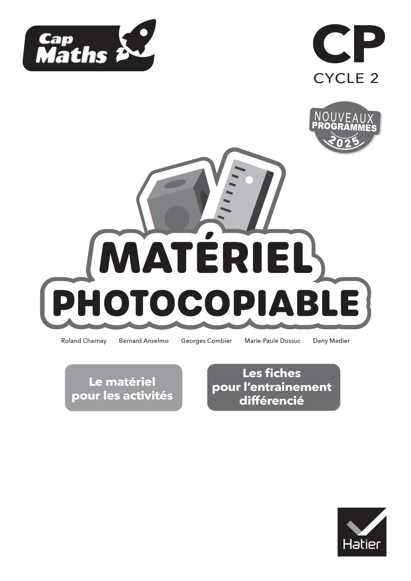 Image de  Cap maths CP - ed. 2025 - matériel photocopiable 