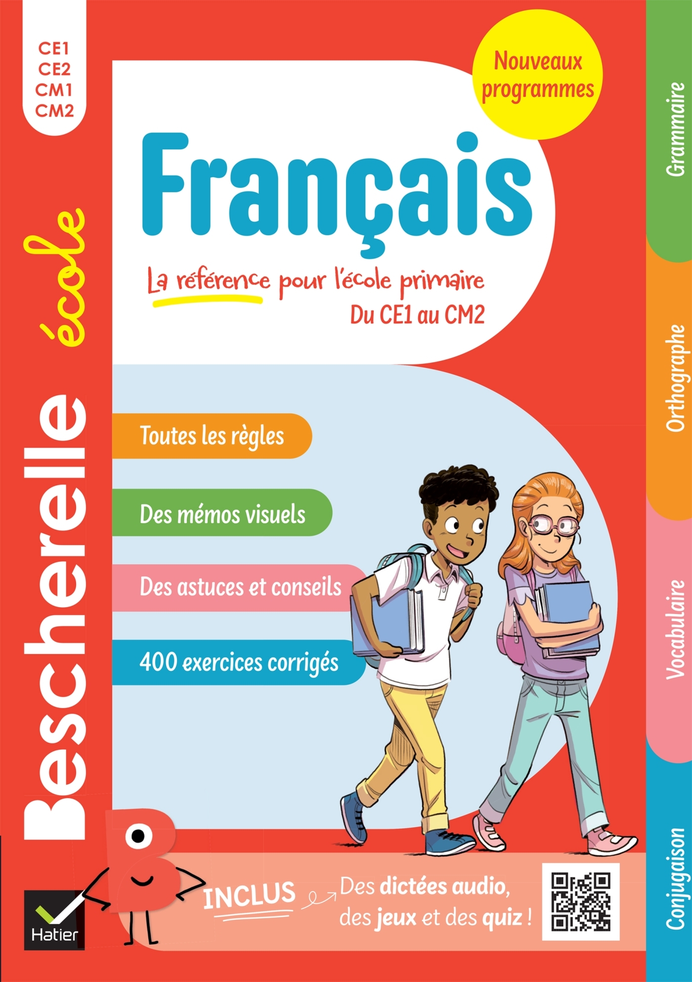 Image de  Bescherelle école - français (CE1, CE2, CM1, CM2) - nouvelle édition 