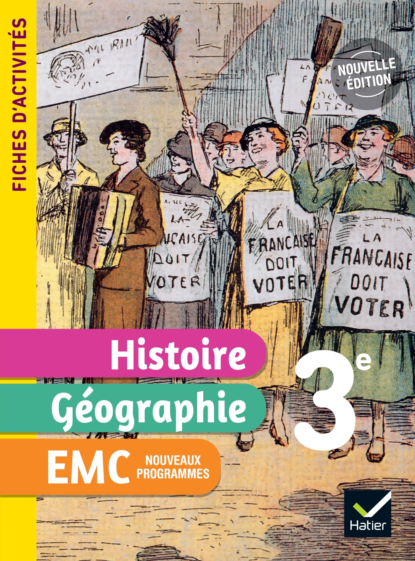 Image de  Fiches d'activités histoire-géographie-emc 3E - ed. 2026 - cahier... 