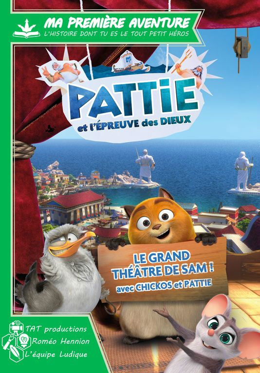 Image de  Ma 1ère aventure : pattie et l'épreuve des dieux 