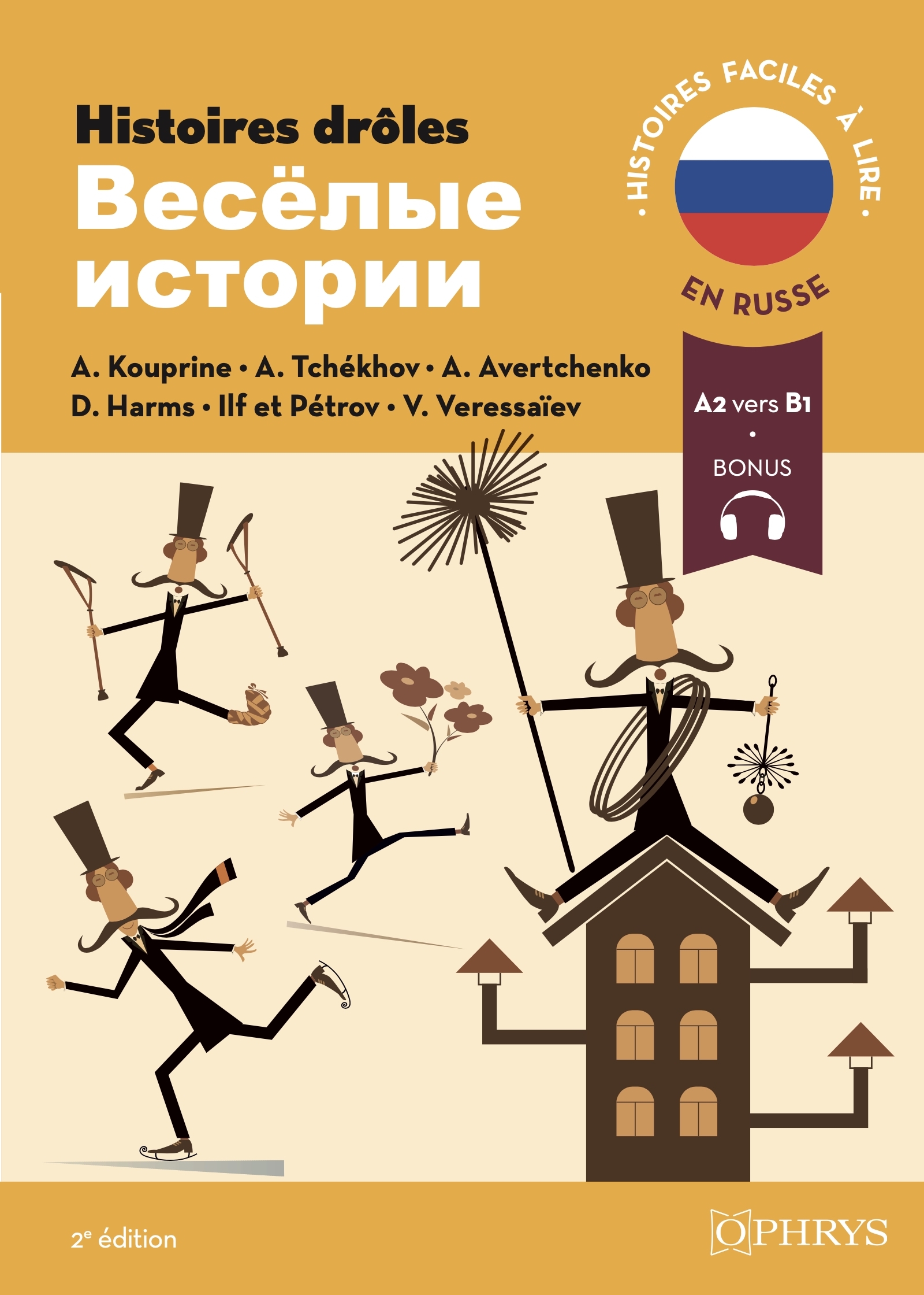 Image de  Histoires faciles à lire - russe - histoires drôles, 2e éd. 