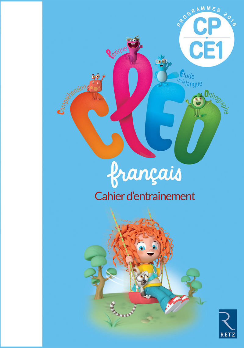 Ref. 9782725635019, Cahier cléo français CP/CE1