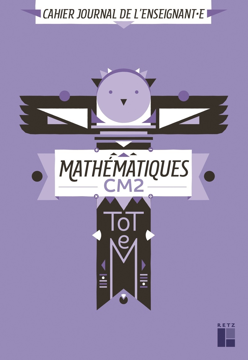 Ref. 9782725638454, Totem - mathématiques CM2 - cahier journal de l'enseignant(e) + cd-rom
