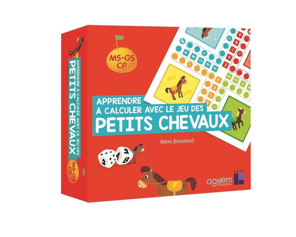 Ref. 9782725638751, Jlm - apprendre à calculer avec le jeu des petits chevaux ms-GS-CP...