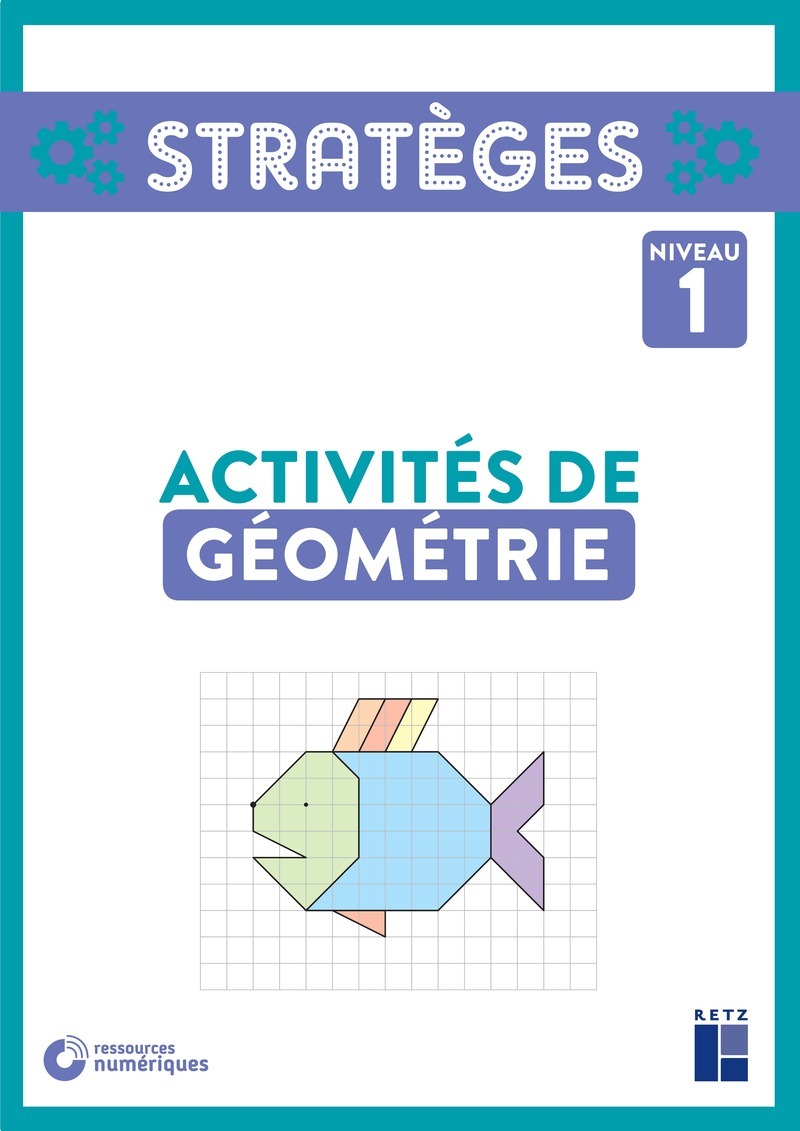 Ref. 9782725639352, Activités de géométrie niveau 1 + cd rom