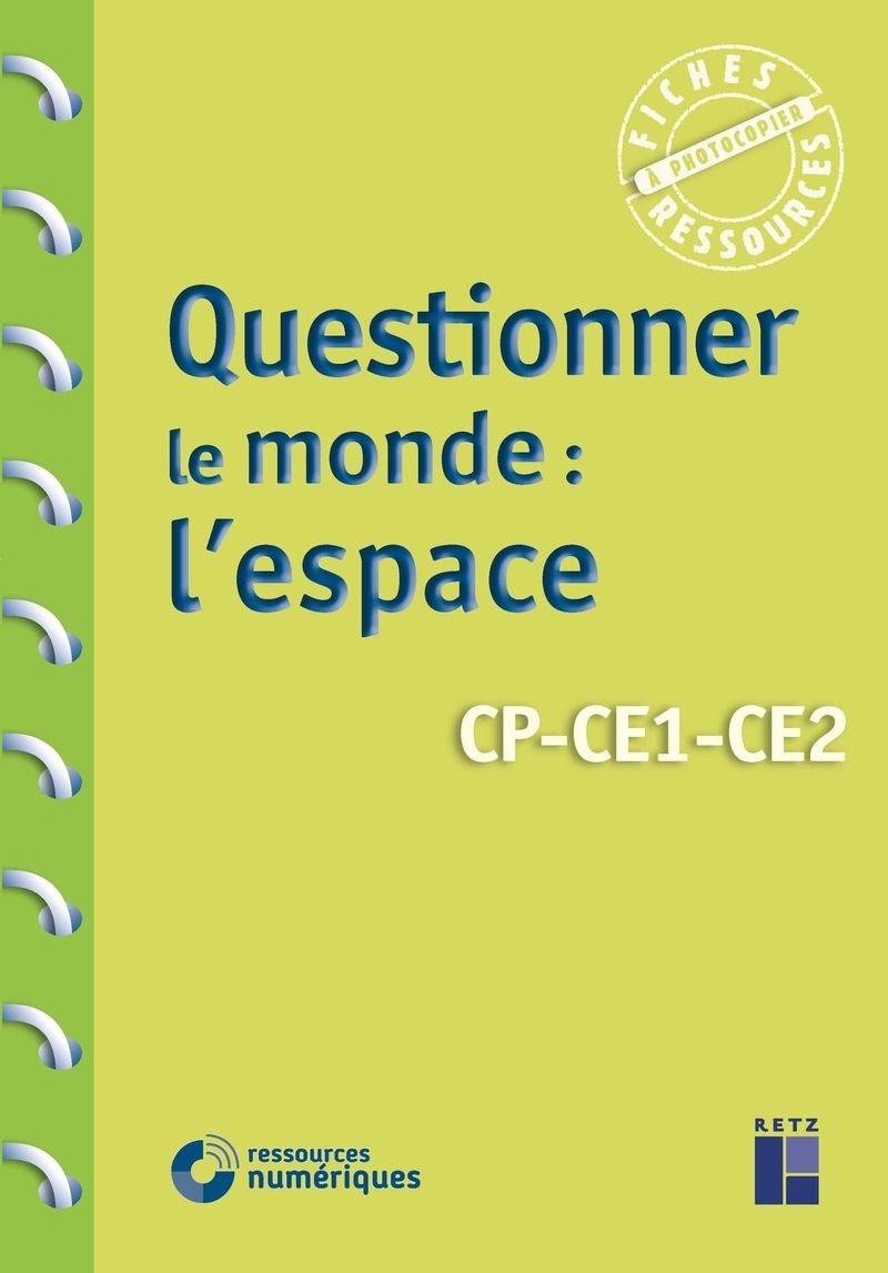 Ref. 9782725639642, Questionner le monde - l'espace CP-CE1-CE2 + télécchargement