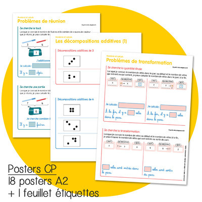 Image de  Haut les maths ! CP : posters 
