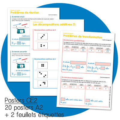 Image de  Haut les maths ! CE2 : posters 