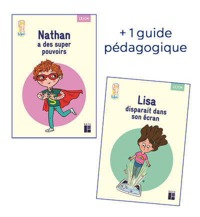 Image de  Pack 3 : Nathan A Des Super Pouvoirs Et Lisa Disparait Derrière 