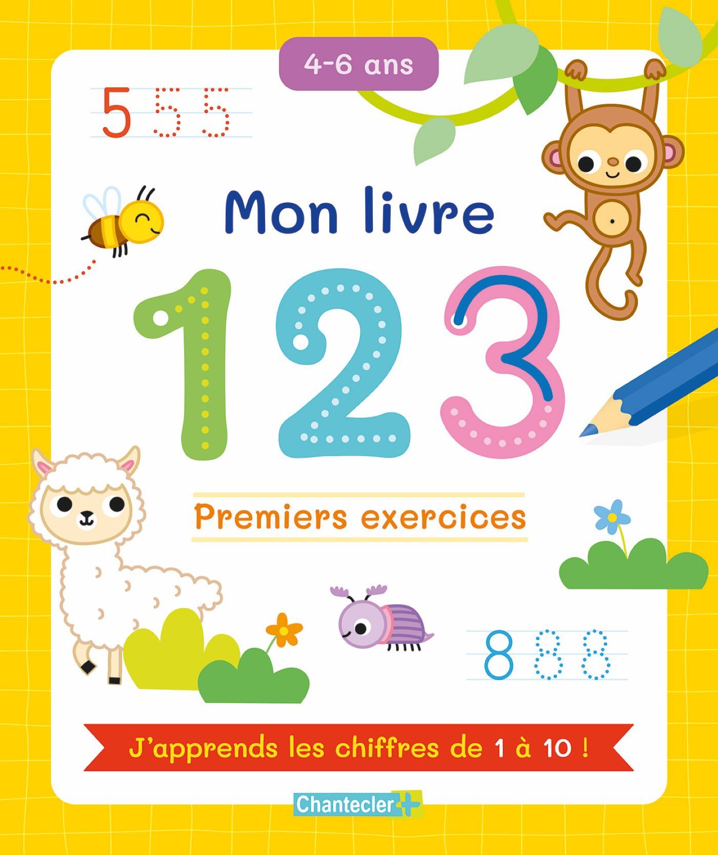 Image de  Mon livre 123 - premiers exercices 