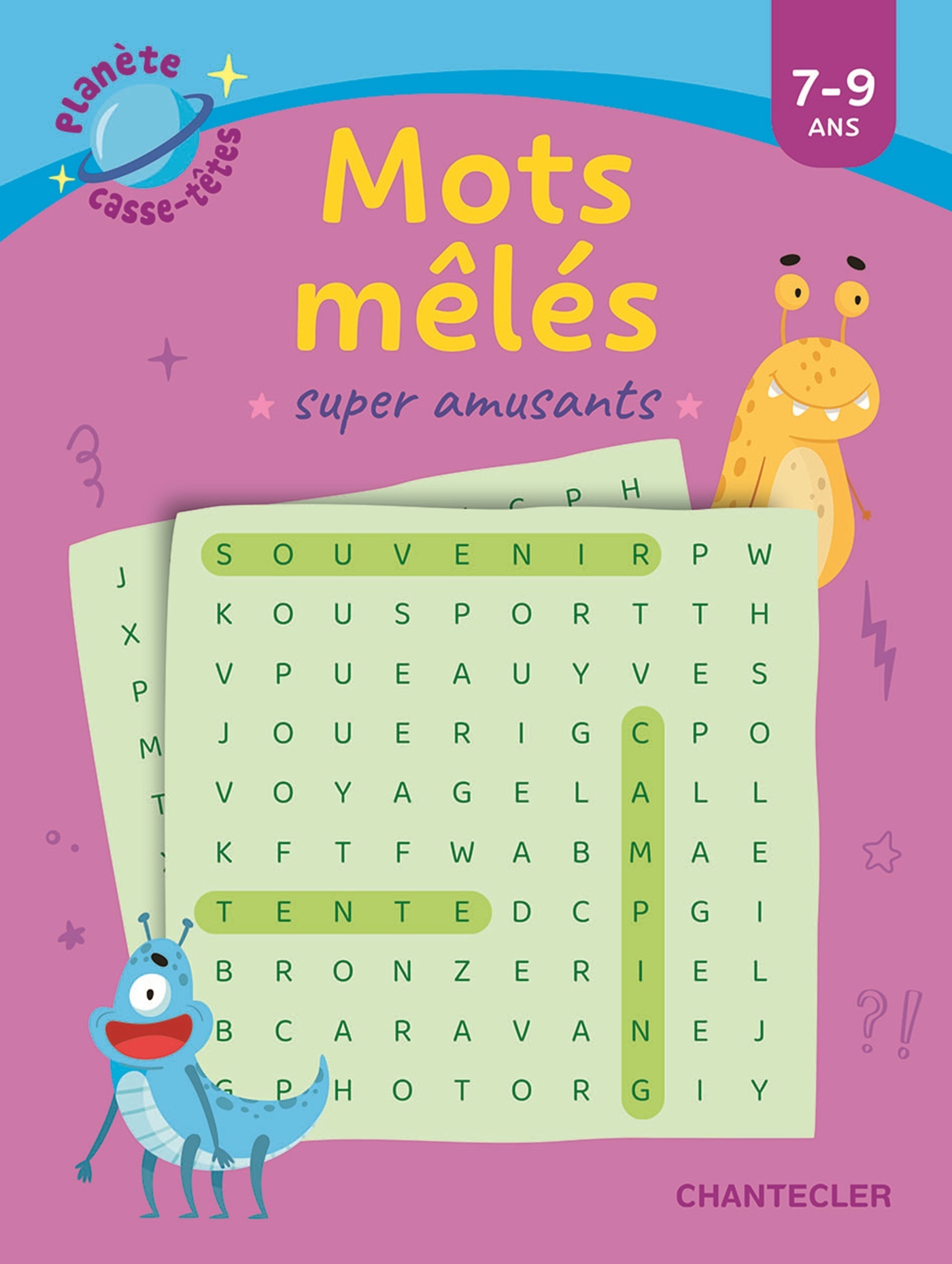 Image de  Planète casse-têtes : mots mêlés super amusants 