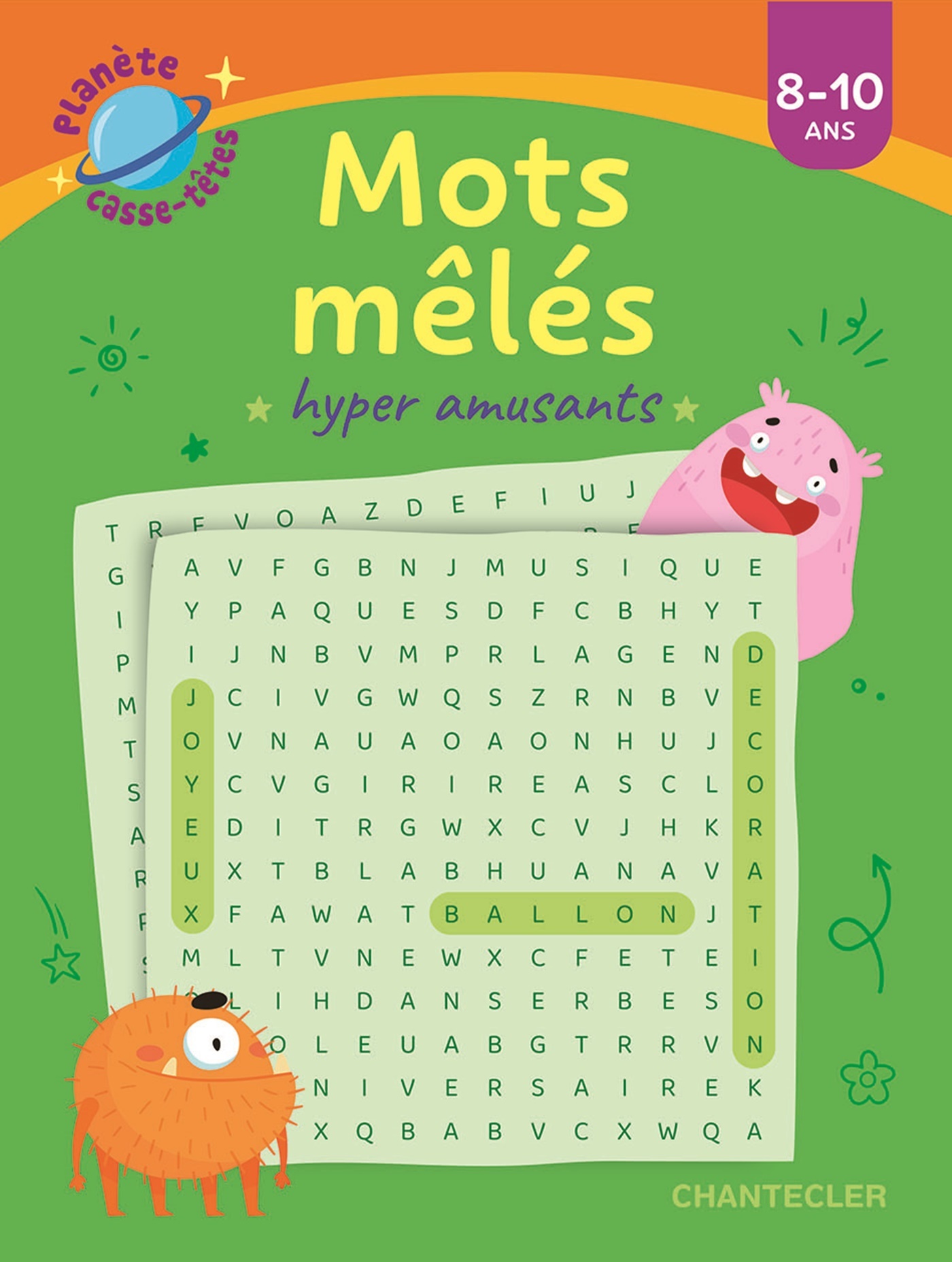 Image de  Planète casse-têtes : mots mêlés hyper amusants 