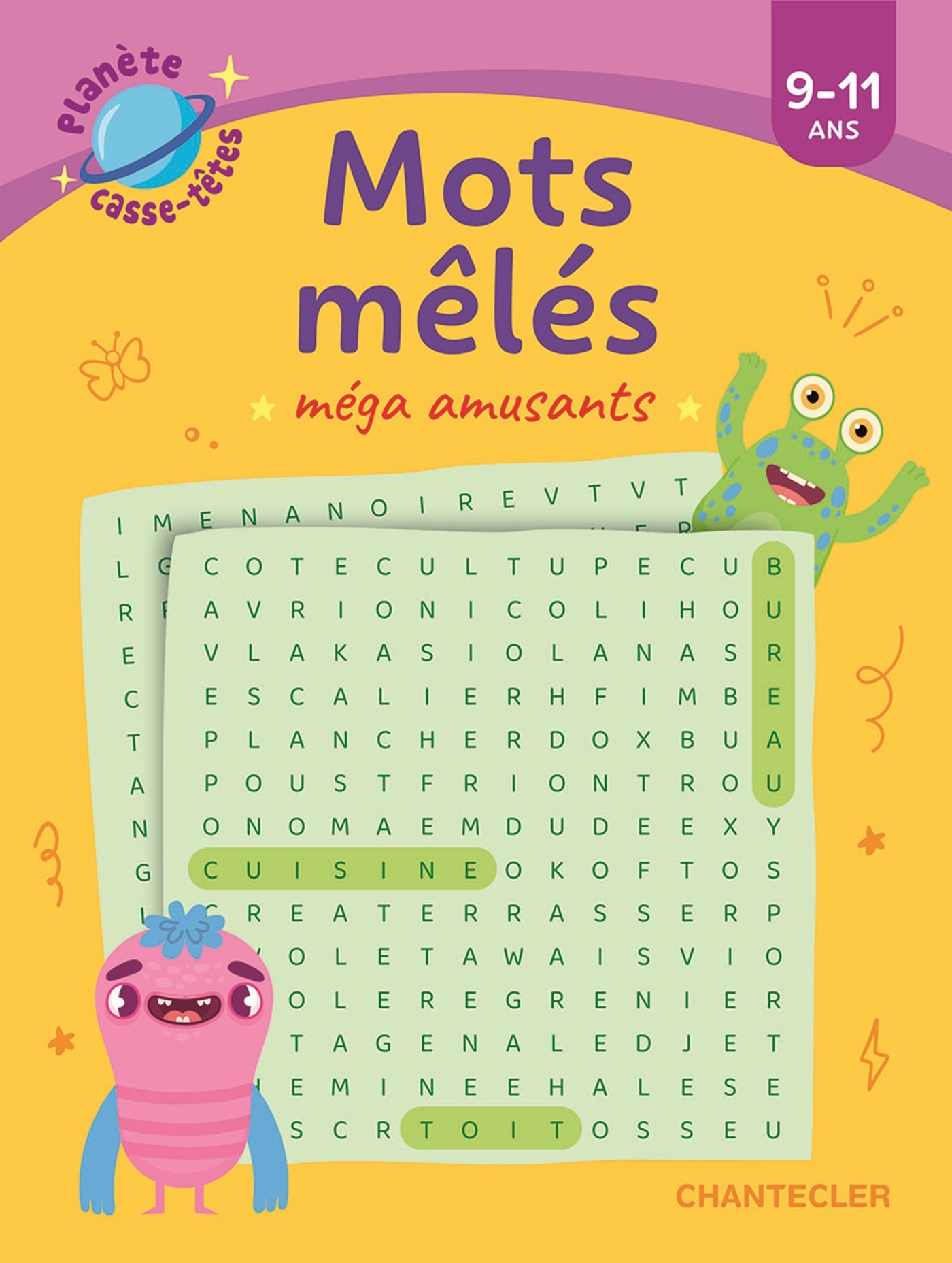 Image de  Planète casse-têtes : mots mêlés méga amusants 