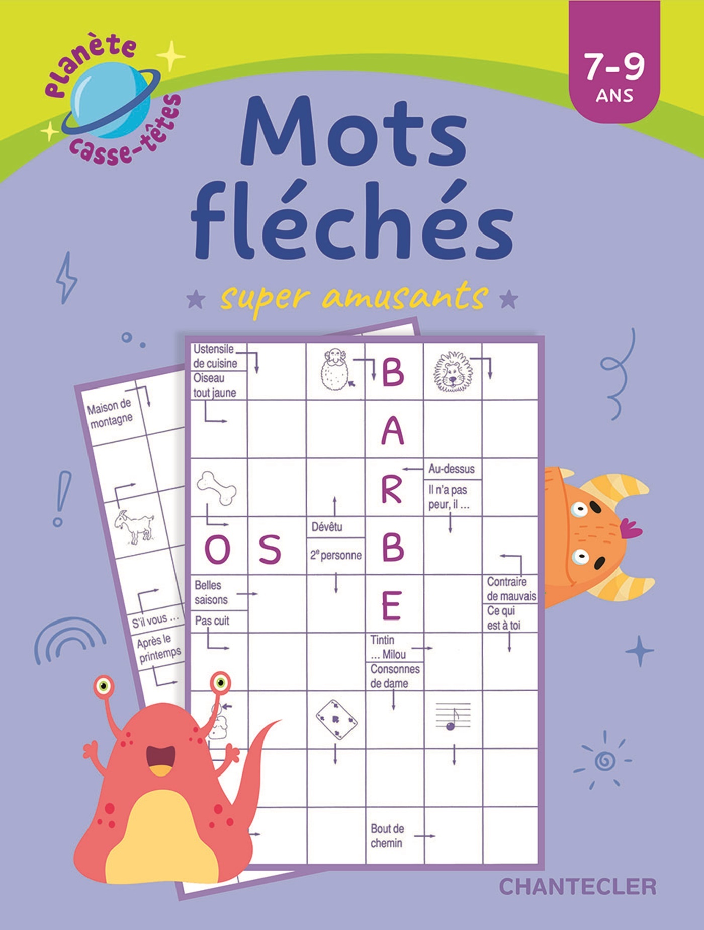 Image de  Planète casse-têtes : mots fléchés super amusants 