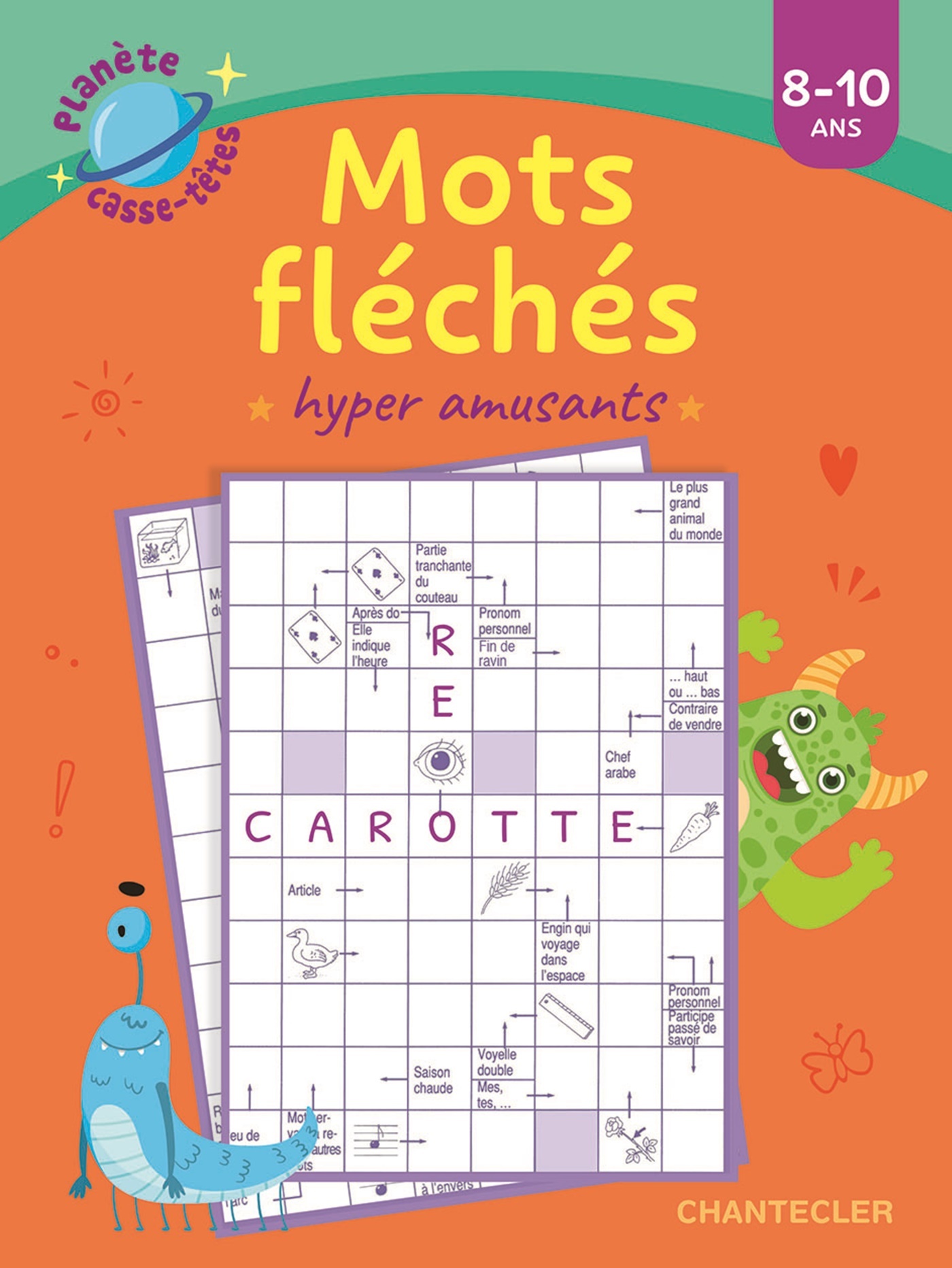 Image de  Planète casse-têtes : mots fléchés hyper amusants 