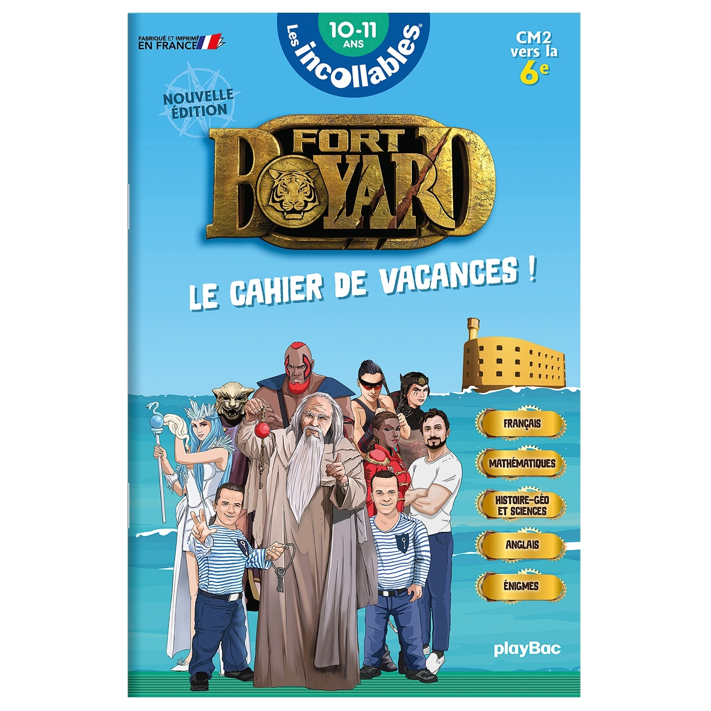 Image de  Cahier de vacances 2026 fort boyard - les incollables - CM2 au 6E... 
