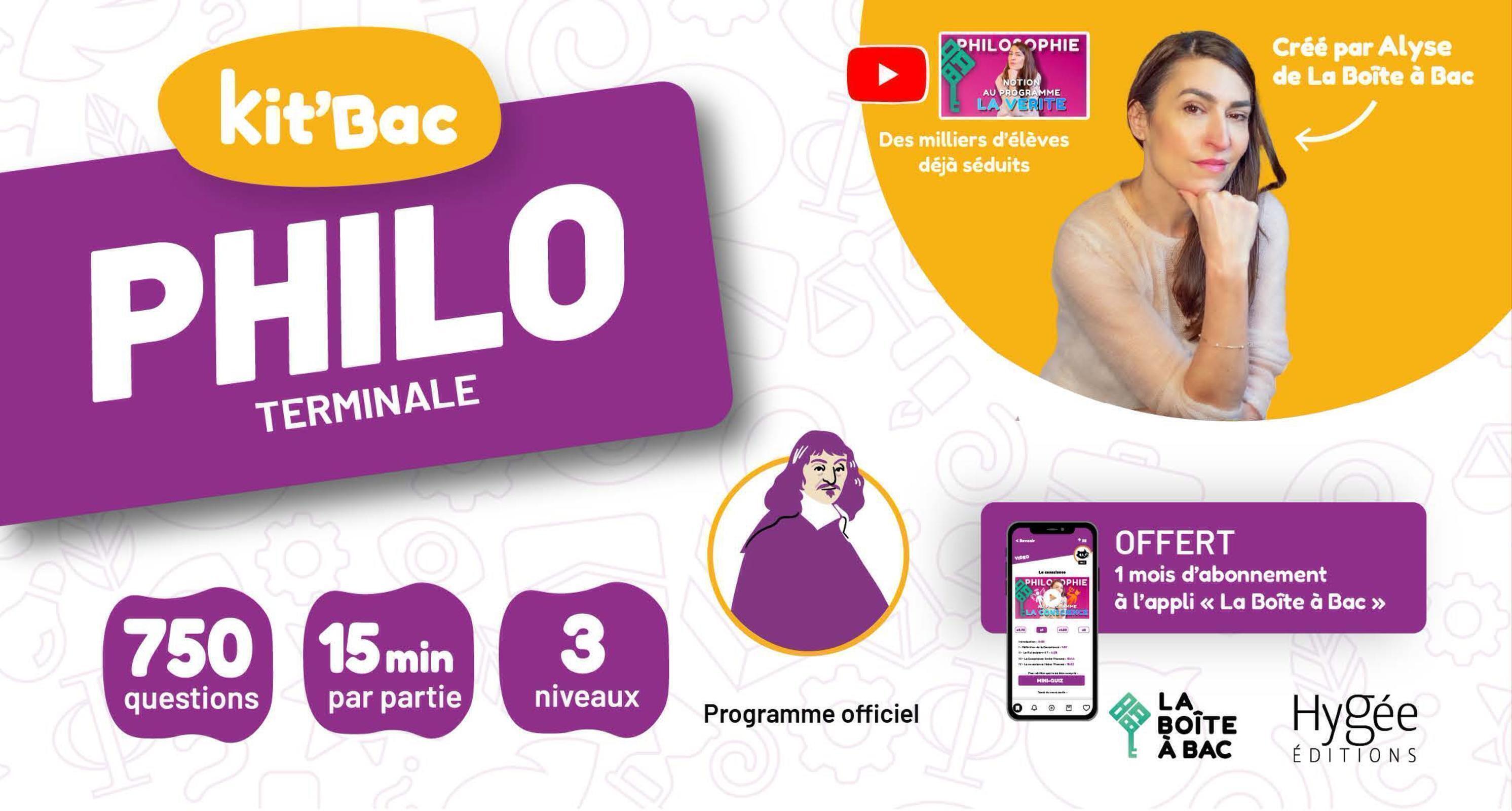 Image de  Kit'bac philo terminale générale et technologique 