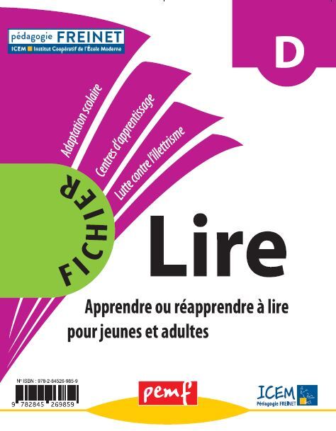 Ref. 9782845269859, Fichier lire d