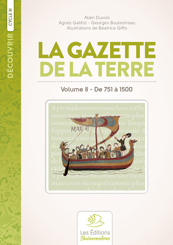 Ref. 9782849260456, La gazette de la terre, histoire de france au cycle 3, volume ii