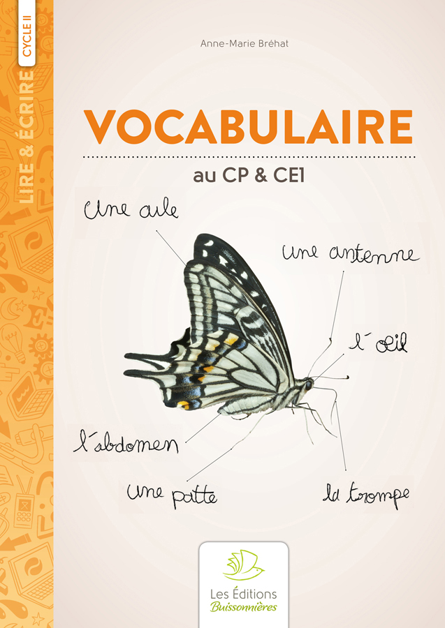 Ref. 9782849261743, Vocabulaire au CP & CE1