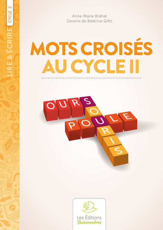 Ref. 9782909557229, Mots croisés au cycle 2