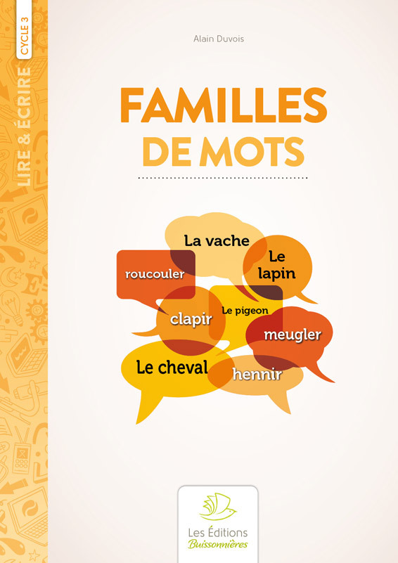 Ref. 9782909557755, Familles de mots au cycle iii